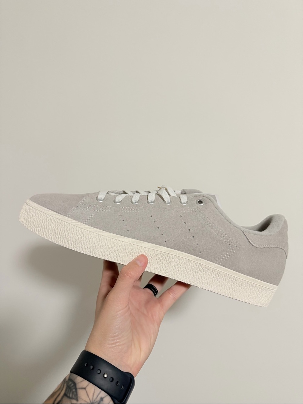 adidas Originals Stan Smith CS Grey Suede ID2040 Men’s Size 13